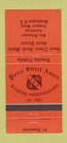 Matchbook Cover - Pierre Street Annex Anchorage Washington DC 30 Strike