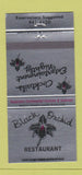 Matchbook Cover - Black Orchid Restaurant 30 Strike