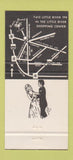 Matchbook Cover - Black Orchid Restaurant 30 Strike