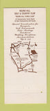 Matchbook Cover - Round Hill Golf Country Club Alamo CA 30 Strike