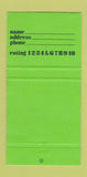 Matchbook Cover - Chippendales West Los Angeles CA WEAR 30 Strike