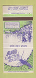 Matchbook Cover - A&B Lobster House Key West FL 30 Strike