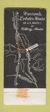 Matchbook Cover - Warren's Lobster House Kittery ME WEAR 30 Strike