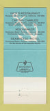 Matchbook Cover - Nicks Seashore Restaurant Motel Pacifica CA 30 Strike