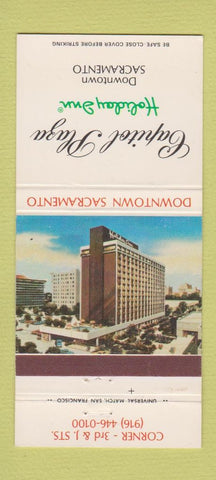 Matchbook Cover - Capitol Plaza Holiday Inn Sacramento CA 30 Strike