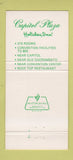Matchbook Cover - Capitol Plaza Holiday Inn Sacramento CA 30 Strike