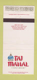 Matchbook Cover - Taj Mahal Casino Resort Atlantic City NJ 30 Strike