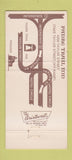 Matchbook Cover - Padre Trail Inn San Diego CA 30 Strike