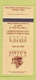 Matchbook Cover - Steve's Place Aurora OH 30 Strike