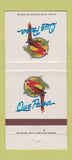 Matchbook Cover - Que Pasa Parrot 30 Strike