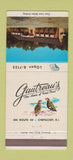 Matchbook Cover - Jautreau's Restaurant Chepachet RI 30 Strike