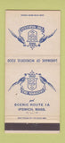 Matchbook Cover - The Marguery Ipswich MA 30 Strike