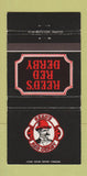 Matchbook Cover - Reed's Red Derby WEAR 30 Strike