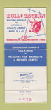 Matchbook Cover - Bull Tavern Valley Forge PA 30 Strike