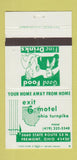 Matchbook Cover - Exit 6 Motel Fremont OH 30 Strike