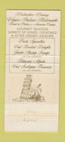 Matchbook Cover - Venice Ristorante Daytona Beach FL 30 Strike
