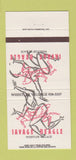 Matchbook Cover - Savage Beagle Whistler Village BC 30 Strike
