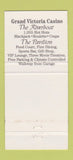 Matchbook Cover - Grand Victoria Casino Elgin IL 30 Strike