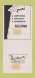 Matchbook Cover - Krieghoff Builders WEAR 30 Strike