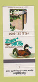 Matchbook Cover - Ruddy Duck Bigelow Pittsburgh PA 30 Strike