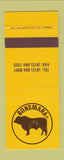 Matchbook Cover - Bonsmara South Africa 30 Strike