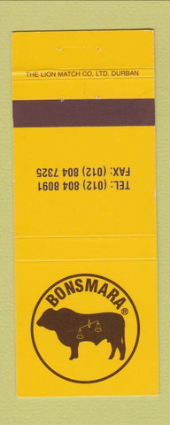 Matchbook Cover - Bonsmara South Africa 30 Strike
