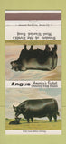 Matchbook Cover - Angus Beef St Joseph MO 30 Strike