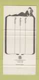 Matchbook Cover - Ruby Begonia's Griswold's Hotel Fullerton CA 30 Strike