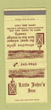 Matchbook Cover - Little John's Inn Santa Ana CA 30 Strike