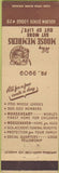 Matchbook Cover - Matchbook Cover Moose Lodge Golden State Lodge #29