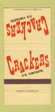 Matchbook Cover - Crackers 30 Strike