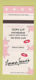 Matchbook Cover - Norma Jeane's Mississauga ON 30 Strike
