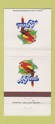 Matchbook Cover - La Fiesta parrot 30 Strike