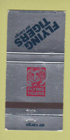 Matchbook Cover - Flying Tigers Air Cargo WEAR 30 Strike