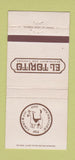 Matchbook Cover - El Torito Restaurant Encino CA WEAR 30 Strike