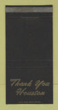 Matchbook Cover - Kwik Stop Stores Houston TX 30 Strike