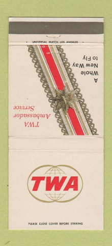 Matchbook Cover - TWA Airlines 30 Strike