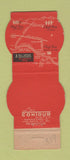 Matchbook Cover - Robert Hill's Chef's Inn La Canada Pasadena CA Contour