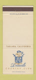 Matchbook Cover - Deauville Country Club Tarzana CA 30 Strike