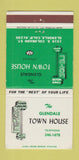 Matchbook Cover - Glendale Town House Glendale CA 30 Strike