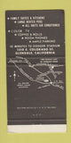 Matchbook Cover - Glendale Town House Glendale CA 30 Strike