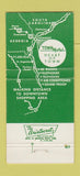 Matchbook Cover - Town Motel Savannah GA 30 Strike