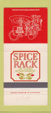 Matchbook Cover - Spice Rack Water Hole Holiday Inn Milwaukee WI 30 Strike