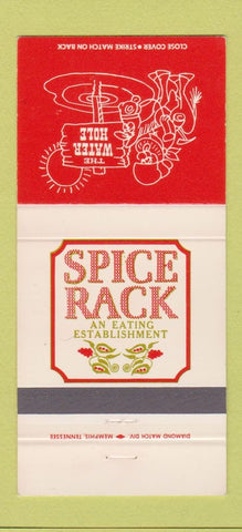 Matchbook Cover - Spice Rack Water Hole Holiday Inn Milwaukee WI 30 Strike