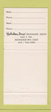 Matchbook Cover - Spice Rack Water Hole Holiday Inn Milwaukee WI 30 Strike