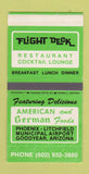 Matchbox - Flight Deck German Food Goodyear AZ