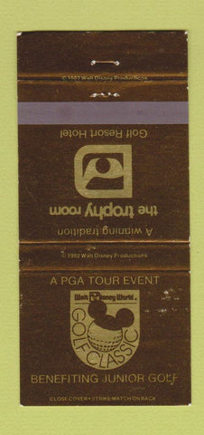 Matchbook Cover - Walt Disney World Golf Classic 30 Strike