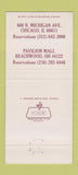Matchbook Cover - Szechwan House Chinese Beachwood OH Chicago IL 30 Strike