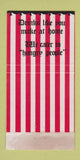 Matchbook Cover - The Embers Hemet CA restaurant WORN 30 Strike