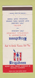 Matchbook Cover - Brigadoon Restaurant Vacaville CA 30 Strike